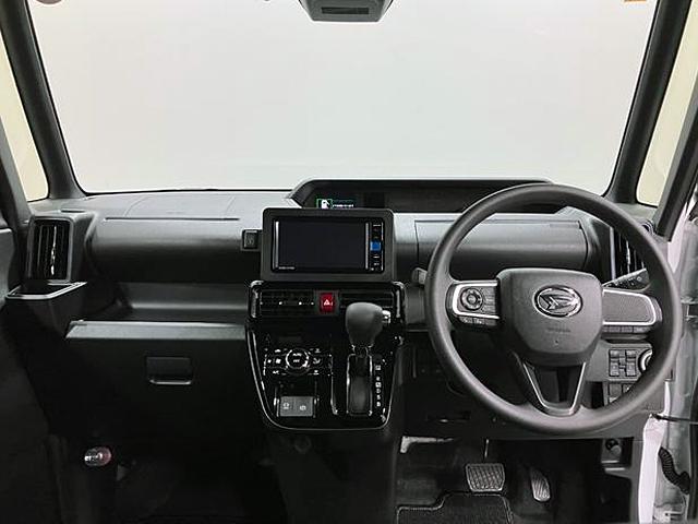 タントカスタムＸ　４ＷＤ　純正ナビ　Ｂモニタースマートアシスト・ＬＥＤヘッドライト・１４インチアルミホイール・両側パワースライドドア・ＵＳＢソケット・運転席助手席シートヒーター・レザー調Ｘフルファブリックシート（山梨県）の中古車