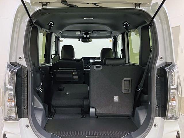 タントカスタムＸ　４ＷＤ　純正ナビ　Ｂモニタースマートアシスト・ＬＥＤヘッドライト・１４インチアルミホイール・両側パワースライドドア・ＵＳＢソケット・運転席助手席シートヒーター・レザー調Ｘフルファブリックシート（山梨県）の中古車