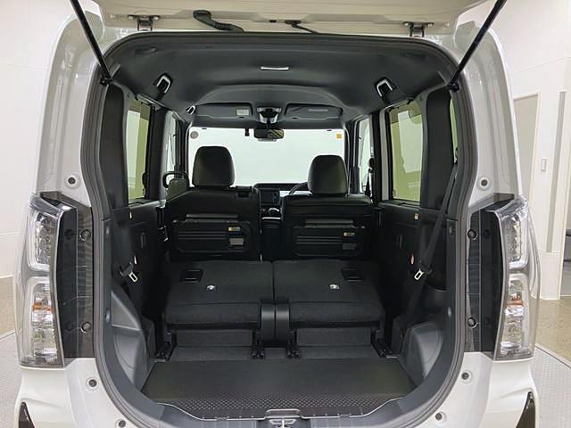 タントカスタムＸ　４ＷＤ　純正ナビ　Ｂモニタースマートアシスト・ＬＥＤヘッドライト・１４インチアルミホイール・両側パワースライドドア・ＵＳＢソケット・運転席助手席シートヒーター・レザー調Ｘフルファブリックシート（山梨県）の中古車