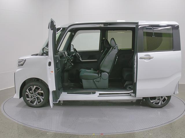 タントカスタムＸ　４ＷＤ　純正ナビ　Ｂモニタースマートアシスト・ＬＥＤヘッドライト・１４インチアルミホイール・両側パワースライドドア・ＵＳＢソケット・運転席助手席シートヒーター・レザー調Ｘフルファブリックシート（山梨県）の中古車