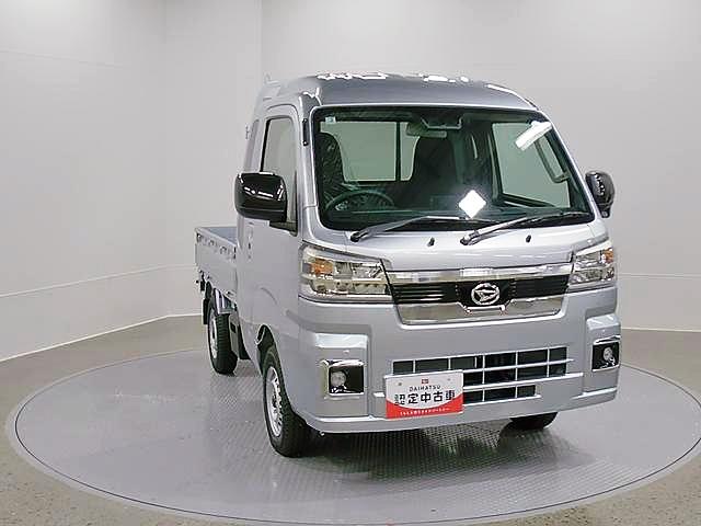 ハイゼットトラックジャンボエクストラ オーディオレス 4WD CVTスマートアシスト・コーナーセンサー・切り替え式4WD(CVT車)・LEDヘッドランプ・LEDフォグランプ・LED大型作業灯・プッシュエンジンスタート(山梨県)の中古車