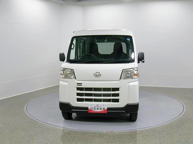 ハイゼットカーゴデラックス 4WD CVTスマートアシスト・コーナーセンサー・3モード電子制御4WD(CVT車)・荷室長1,915mm・荷室幅1,410mm・荷室高1,250mm・ハロゲンヘッドランプ・マニュアルエアコン(山梨県)の中古車