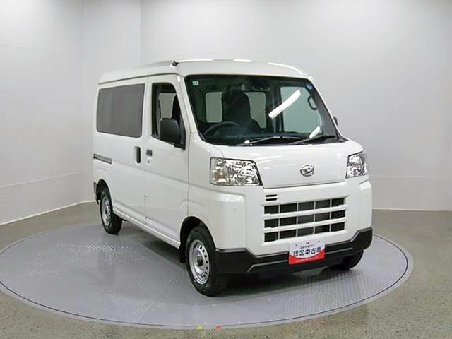 ハイゼットカーゴデラックス 4WD CVTスマートアシスト・コーナーセンサー・3モード電子制御4WD(CVT車)・荷室長1,915mm・荷室幅1,410mm・荷室高1,250mm・ハロゲンヘッドランプ・マニュアルエアコン(山梨県)の中古車