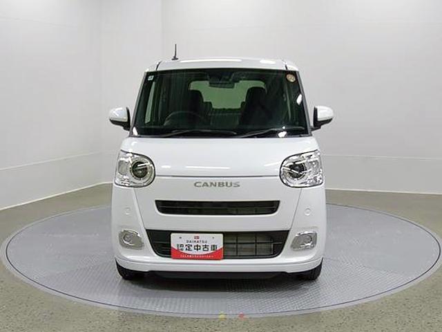 ムーヴキャンバス 中古車 セオリーＧ　ディスプレイオーディオ　Ｂモニタースマートアシスト・ＬＥＤヘッドランプ・ＬＥＤフォグランプ・スーパーＵＶ＆ＩＲカットガラス（フロントウィンドウ）・ＵＳＢソケット・両側パワースライドドア・運転席助手席シートヒーター