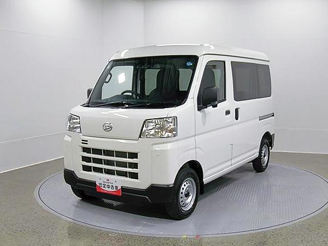 ハイゼットカーゴデラックス 4WD CVTスマートアシスト・コーナーセンサー・3モード電子制御4WD(CVT車)・荷室長1,915mm・荷室幅1,410mm・荷室高1,250mm・ハロゲンヘッドランプ・マニュアルエアコン(山梨県)の中古車