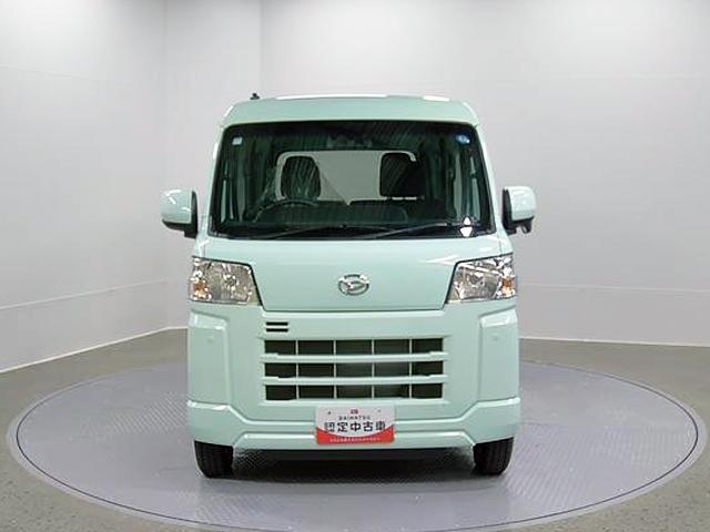 ハイゼットカーゴクルーズ 4WD CVT オーディオレススマートアシスト・コーナーセンサー・3モード電子制御4WD(CVT車)・荷室長1,915mm・荷室幅1,410mm・荷室高1,250mm・ハロゲンヘッドランプ・マニュアルエアコン(山梨県)の中古車