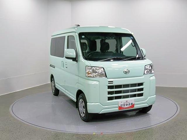 ハイゼットカーゴクルーズ 4WD CVT オーディオレススマートアシスト・コーナーセンサー・3モード電子制御4WD(CVT車)・荷室長1,915mm・荷室幅1,410mm・荷室高1,250mm・ハロゲンヘッドランプ・マニュアルエアコン(山梨県)の中古車