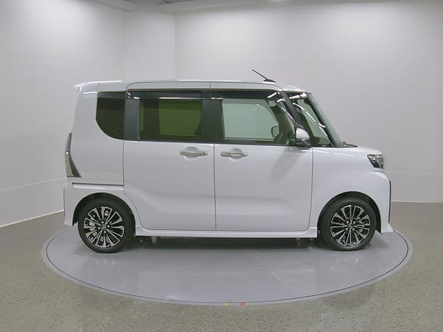 タントカスタムRS 純正ナビ Pモニタースマートアシスト・LEDヘッドライト・15インチアルミホイール・両側パワースライドドア・USBソケット・運転席助手席シートヒーター・レザー調Xフルファブリックシート・本革巻ステアリングホイール(山梨県)の中古車