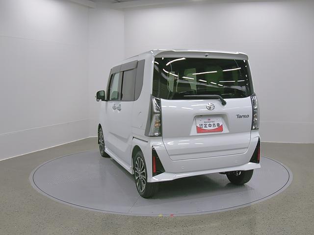 タントカスタムRS 純正ナビ Pモニタースマートアシスト・LEDヘッドライト・15インチアルミホイール・両側パワースライドドア・USBソケット・運転席助手席シートヒーター・レザー調Xフルファブリックシート・本革巻ステアリングホイール(山梨県)の中古車