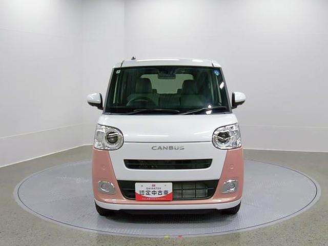 ムーヴキャンバスストライプスＧターボ　純正１０インチナビ　Ｐモニタータ−ボ　１オーナー　ナビ　キーフリー　スマートキー　記録簿　ＡＢＳ　エアバック（山梨県）の中古車