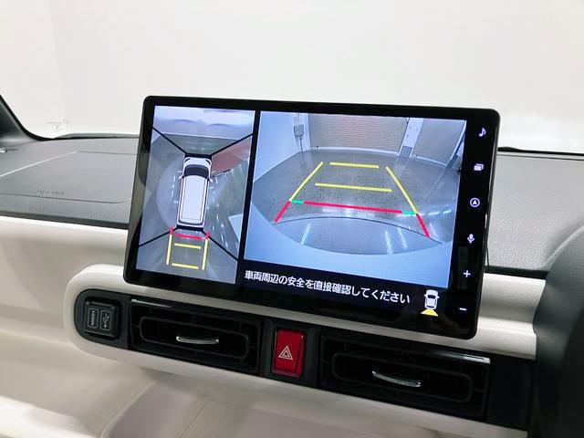 ムーヴキャンバスストライプスＧターボ　純正１０インチナビ　Ｐモニタータ−ボ　１オーナー　ナビ　キーフリー　スマートキー　記録簿　ＡＢＳ　エアバック（山梨県）の中古車