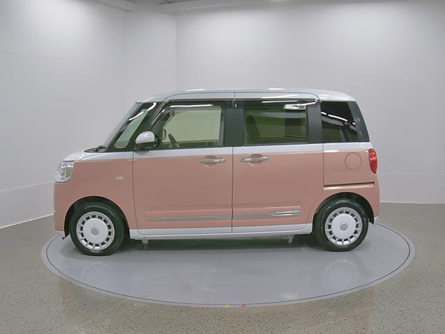 ムーヴキャンバスストライプスＧターボ　純正１０インチナビ　Ｐモニタータ−ボ　１オーナー　ナビ　キーフリー　スマートキー　記録簿　ＡＢＳ　エアバック（山梨県）の中古車