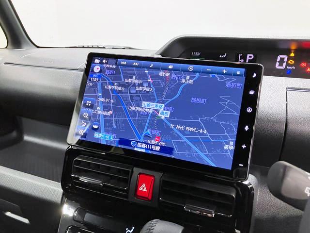 タントカスタムRSリミテッド 4WD 10インチナビ Pモニタースマートアシスト・LEDヘッドライト・15インチアルミホイール・両側パワースライドドア・USBソケット・運転席助手席シートヒーター・レザー調Xフルファブリックシート・本革巻ステアリングホイール(山梨県)の中古車