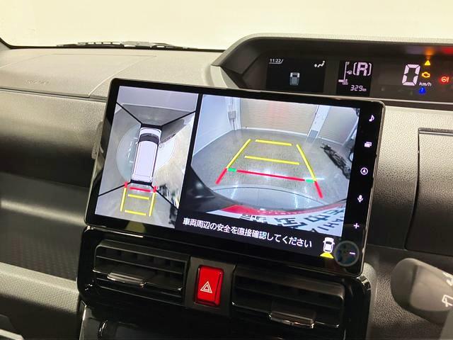 タントカスタムRSリミテッド 4WD 10インチナビ Pモニタースマートアシスト・LEDヘッドライト・15インチアルミホイール・両側パワースライドドア・USBソケット・運転席助手席シートヒーター・レザー調Xフルファブリックシート・本革巻ステアリングホイール(山梨県)の中古車
