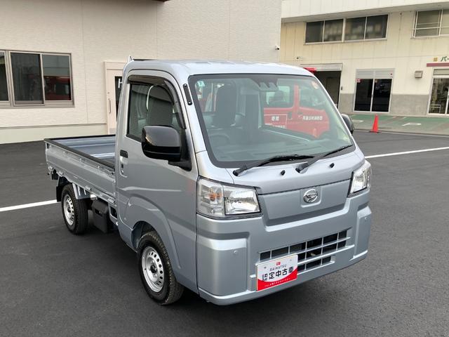 ハイゼットトラックスタンダード 4WD MTスマートアシスト・・荷台フロア長2,030mm・荷台幅1,410mm・防錆鋼鈑・ハロゲンヘッドランプ・マニュアルエアコン(山梨県)の中古車