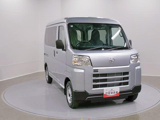 ハイゼットカーゴデラックス　４ＷＤ　ＣＶＴ　ＡＭ／ＦＭラジオデッキスマートアシスト・コーナーセンサー・３モード電子制御４ＷＤ（ＣＶＴ車）・荷室長１，９１５ｍｍ・荷室幅１，４１０ｍｍ・荷室高１，２５０ｍｍ・ハロゲンヘッドランプ・マニュアルエアコン（山梨県）の中古車