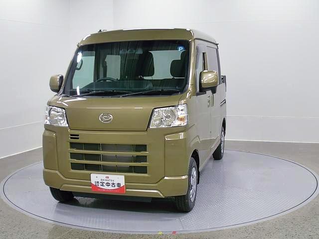 ハイゼットカーゴデッキバンG 2WD ディスプレイオーディオスマートアシスト・コーナーセンサー・ハロゲンヘッドランプ・マニュアルエアコン・撥水フルファブリックシート・プッシュエンジンスタート(山梨県)の中古車