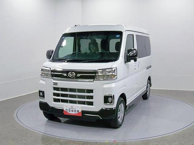 アトレーRS 4WD 純正ナビ Bモニタースマートアシスト・コーナーセンサー・電子制御式4WD(4WD車)・直列3気筒インタークーラーターボ・LEDヘッドランプ・両側パワースライドドア・オートエアコン・電動格納ミラー(ターンランプ)(山梨県)の中古車