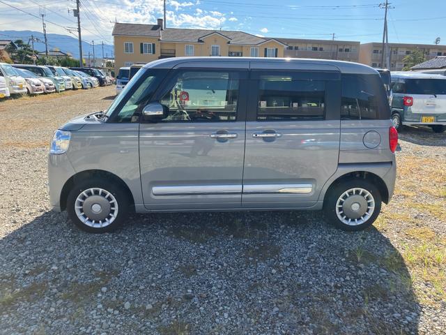 ムーヴキャンバスセオリーＧ　４ＷＤ　ディスプレイオーディオ　パノラマ衝突軽減ブレーキ　オートハイビーム　キーフリーシステム　ＡＢＳ　４ＷＤ　スマートキー　レーンアシスト　ワンオーナー　エアバッグ両電動スライドドア　オートエアコン　パワーウィンドウ（山梨県）の中古車