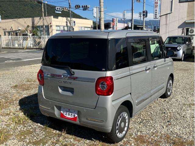 ムーヴキャンバスセオリーＧ　４ＷＤ　ディスプレイオーディオ　パノラマ衝突軽減ブレーキ　オートハイビーム　キーフリーシステム　ＡＢＳ　４ＷＤ　スマートキー　レーンアシスト　ワンオーナー　エアバッグ両電動スライドドア　オートエアコン　パワーウィンドウ（山梨県）の中古車