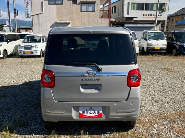 ムーヴキャンバスセオリーＧ　４ＷＤ　ディスプレイオーディオ　パノラマ衝突軽減ブレーキ　オートハイビーム　キーフリーシステム　ＡＢＳ　４ＷＤ　スマートキー　レーンアシスト　ワンオーナー　エアバッグ両電動スライドドア　オートエアコン　パワーウィンドウ（山梨県）の中古車