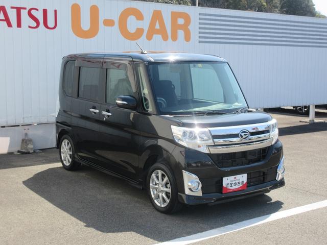 タントカスタムＸ　ＳＡナビ・ＥＴＣ・両側パワースライドドア・車検整備付き（徳島県）の中古車