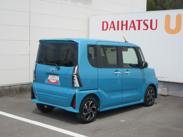 タントカスタムＸキーフリー・スマートアシスト・両側パワースライドドア・レンタカーアップのため車検整備付き（徳島県）の中古車