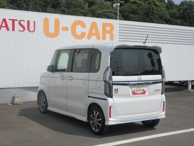 Ｎ−ＢＯＸカスタムＬナビ・バックモニター・キーフリー・オートクルーズ・両側パワースライドドア・車検整備付き（徳島県）の中古車