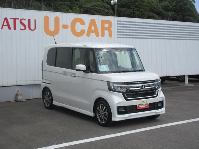 Ｎ−ＢＯＸカスタムＬナビ・両側パワースライドドア・キーフリー・バックモニター・車検整備付き（徳島県）の中古車