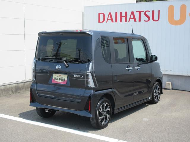 タントカスタムＸ両側パワースライドドア・スマートアシスト付き・シートヒーター・キーフリー（徳島県）の中古車