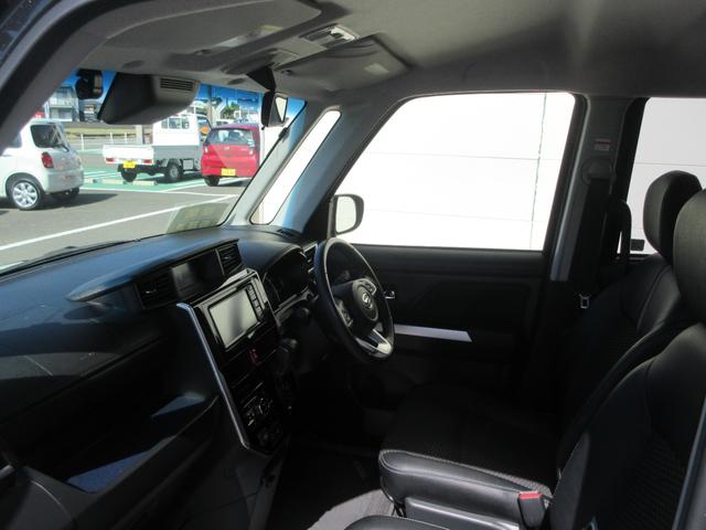 トールカスタムG ターボナビ・バックカメラ・キーフリー・両側パワースライドドア・両側シートヒーター(徳島県)の中古車