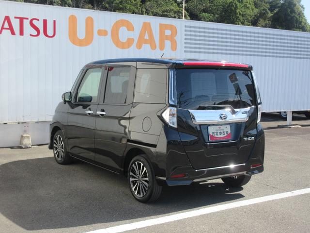 トールカスタムG ターボナビ・バックカメラ・キーフリー・両側パワースライドドア・両側シートヒーター(徳島県)の中古車