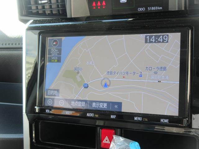 ルーミーカスタムGナビ・バックカメラ・ETC・キーフリー・車検整備付き(徳島県)の中古車