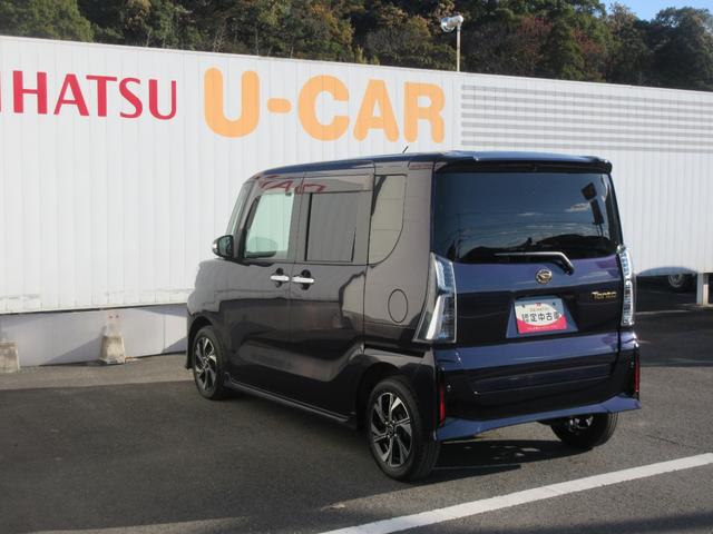 タントカスタムXナビ・ETC・バックカメラ・キーフリー・シートヒーター・両側パワースライドドア(徳島県)の中古車