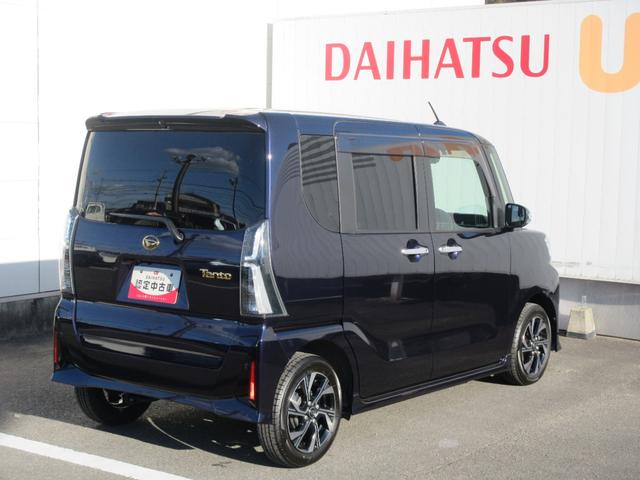 タントカスタムXナビ・ETC・バックカメラ・キーフリー・シートヒーター・両側パワースライドドア(徳島県)の中古車