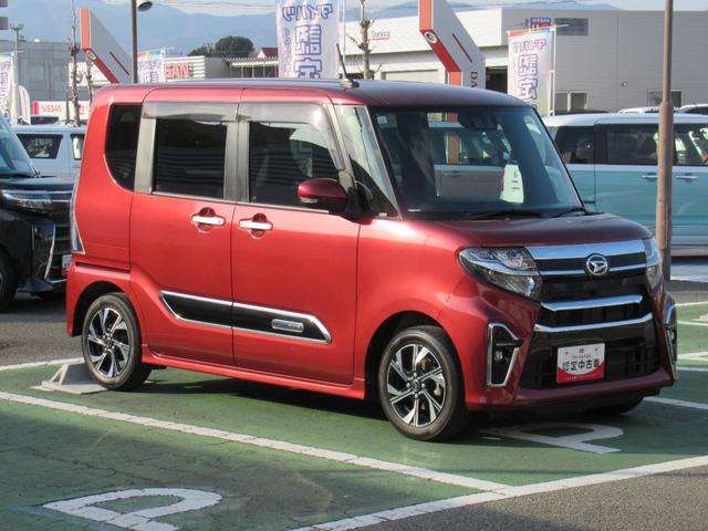 タントカスタムＸスタイルセレクションナビ・バックカメラ・ＥＴＣ・ドライブレコーダー・シートヒーター・両側パワースライドドア・スマートアシスト付き（徳島県）の中古車