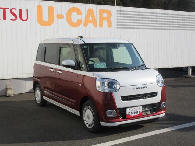 ムーヴキャンバスストライプスＧナビ・ドライブレコーダー付き！！パワースライドドア・パノラマモニター（徳島県）の中古車