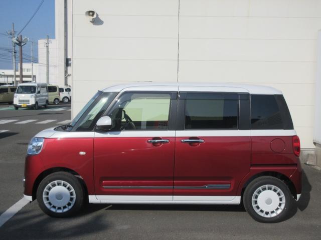 ムーヴキャンバスストライプスＧナビ・ドライブレコーダー付き！！パワースライドドア・パノラマモニター（徳島県）の中古車