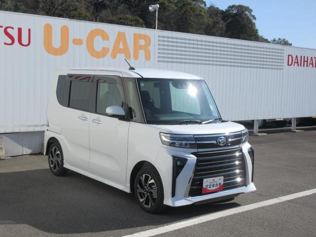 タントカスタムＸ１０インチナビ付きました！両側パワースライドドア・スマートアシスト・シートヒーター付き（徳島県）の中古車