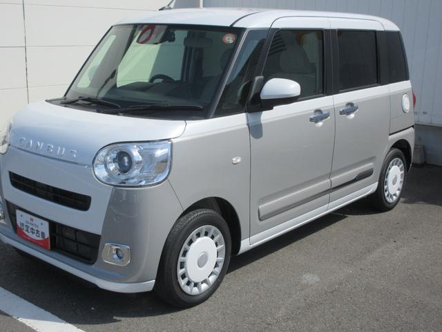 ムーヴキャンバスストライプスＧターボナビ・ドライブレコーダー・ＥＴＣ・両側パワースライドドア・スマートアシスト付き（徳島県）の中古車