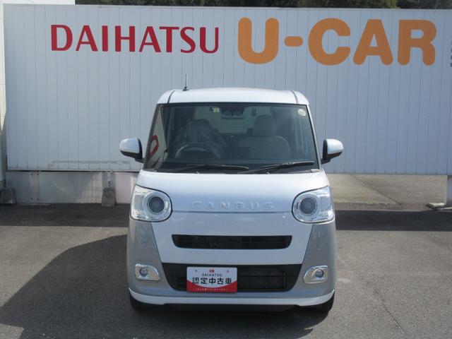 ムーヴキャンバスストライプスＧターボナビ・ドライブレコーダー・ＥＴＣ・両側パワースライドドア・スマートアシスト付き（徳島県）の中古車