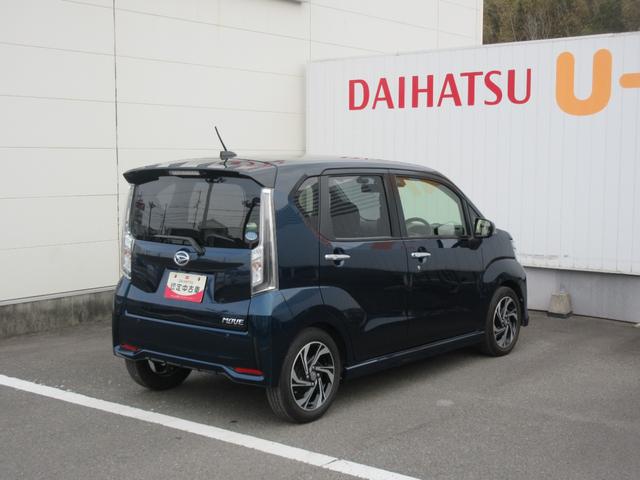 ムーヴカスタム　ＲＳ　ハイパーＳＡIIIターボエンジン・キーフリー・ＥＴＣ・運転席シートヒーター・スマートアシスト付き（徳島県）の中古車