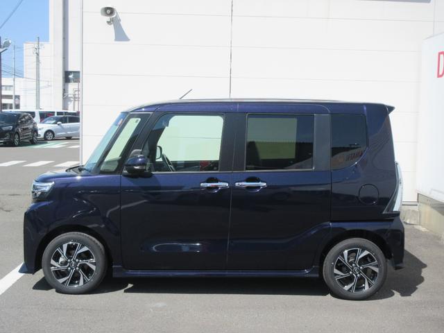 タントカスタムXナビ付きました。バックカメラ・両側パワースライドドア(徳島県)の中古車