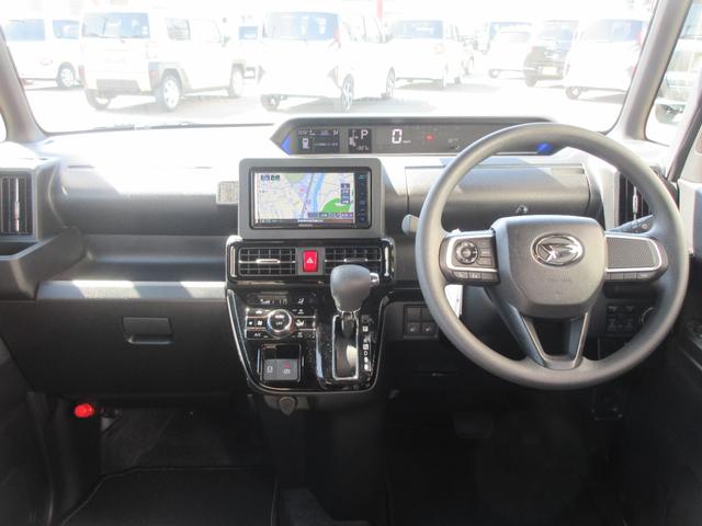 タントカスタムXナビ付きました。バックカメラ・両側パワースライドドア(徳島県)の中古車