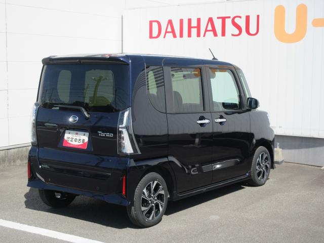 タントカスタムXナビ付きました。バックカメラ・両側パワースライドドア(徳島県)の中古車