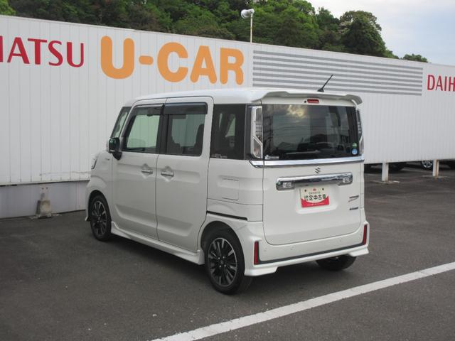 スペーシアカスタムハイブリッドXSターボナビ・パノラマモニター・両側パワースライドドア(徳島県)の中古車