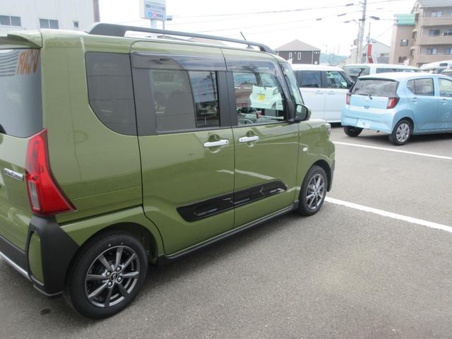 タントファンクロス両側パワースライドドア・電動式パーキング・キーフリー（徳島県）の中古車