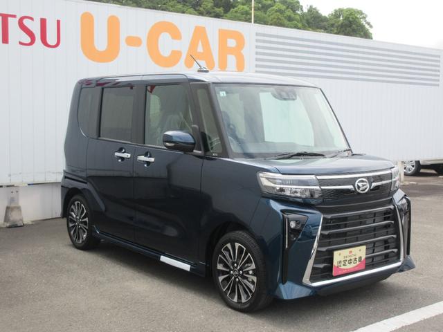 タントカスタムRSスマートアシスト・キーフリー・シートヒーター・アルミホイール・両側パワースライドドア・電動式パーキング(徳島県)の中古車