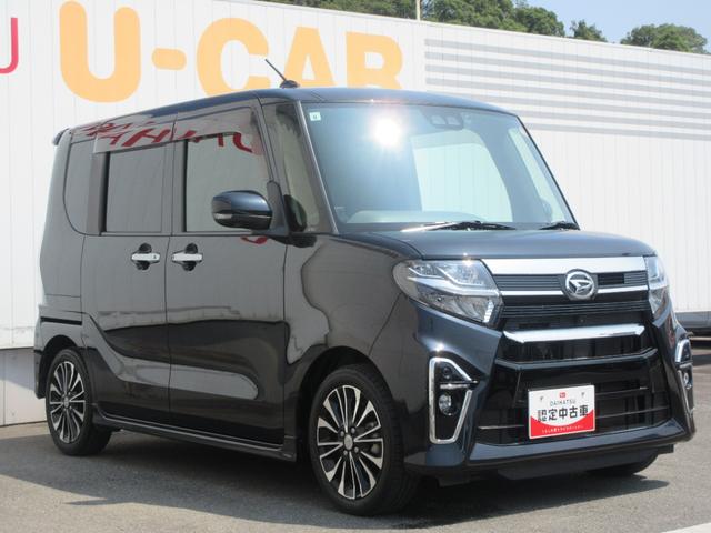 タントカスタムRSナビ・ETC・スマートアシスト・キーフリー・パノラマモニター・両側パワースライドドア・車検整備付き(徳島県)の中古車