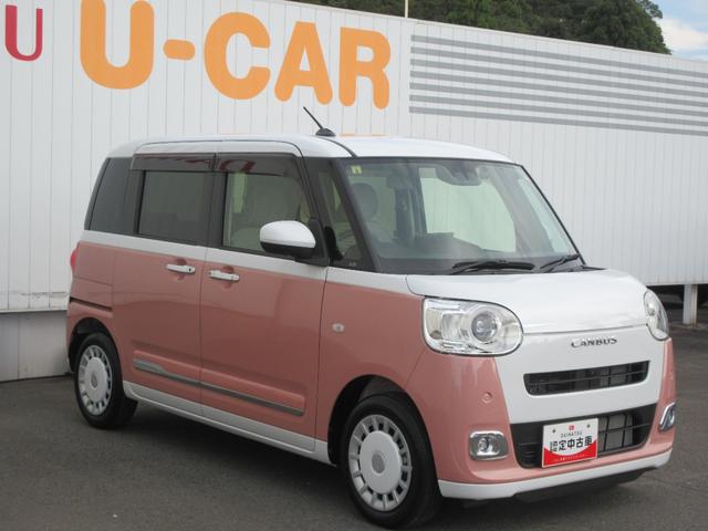 ムーヴキャンバス 中古車 ストライプスＧディスプレイオーディオ・パノラマモニター・キーフリー